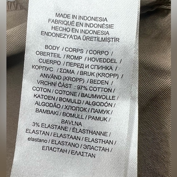 Ralph Lauren Women's Micro Sanded Twill Belted Wide Leg Pants Brown Size 20W - Picture 10 of 16